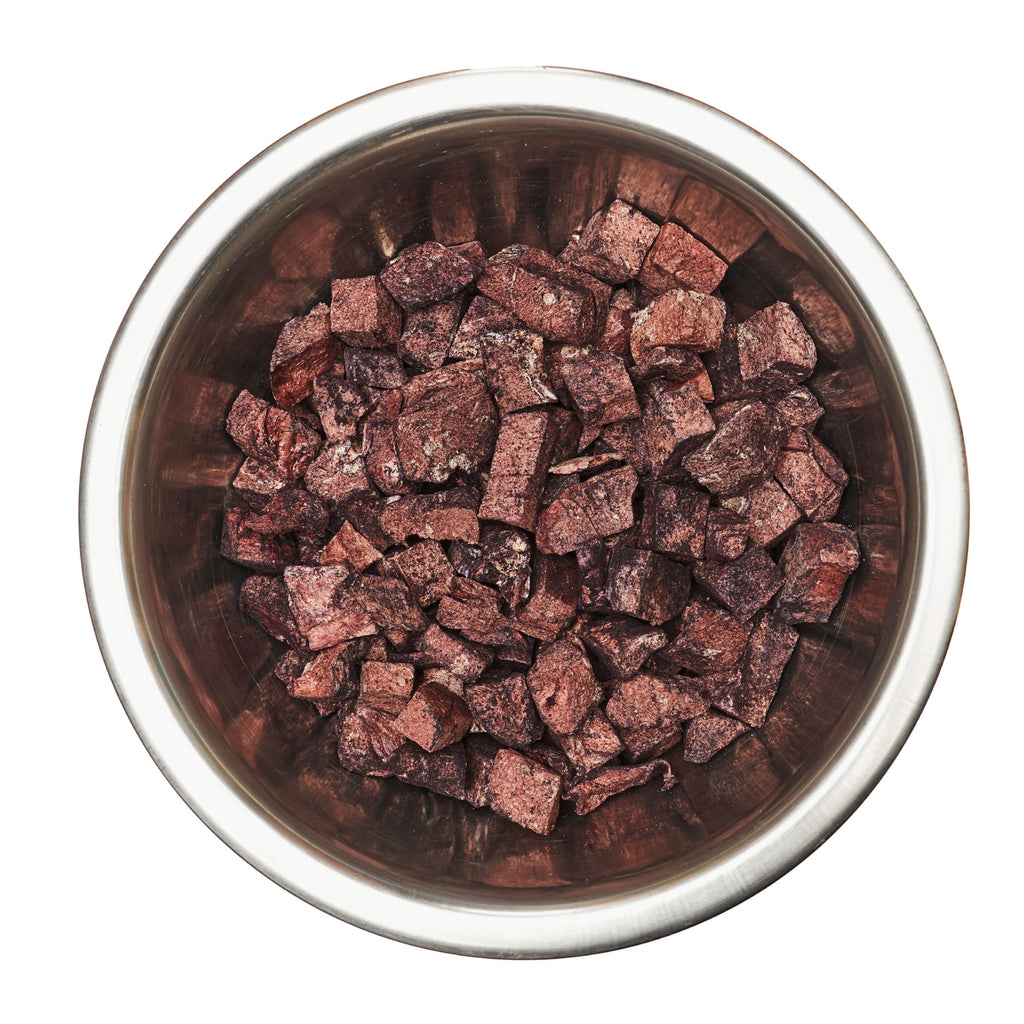 100% Natural Freeze-Dried Raw Lamb Lung + Blueberry Snacks