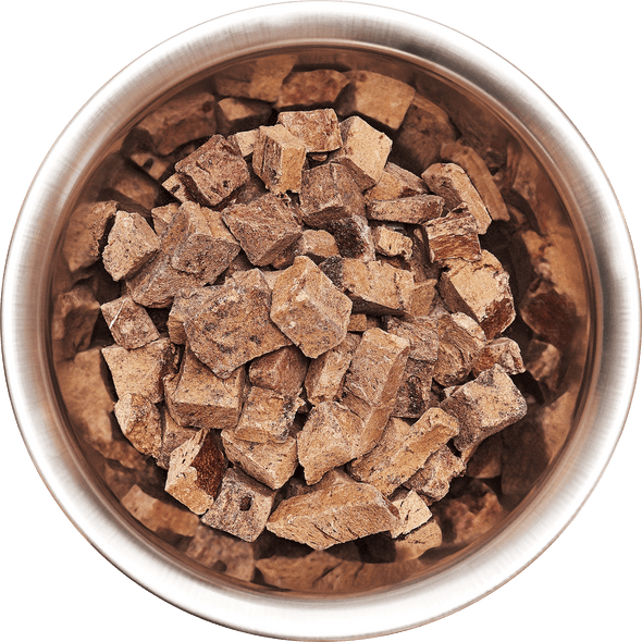 100% Natural Freeze-Dried Raw Lamb Liver + Blueberry Snacks