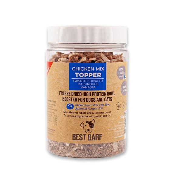 100% Natural Freeze-Dried Chicken Mix Meal Topper