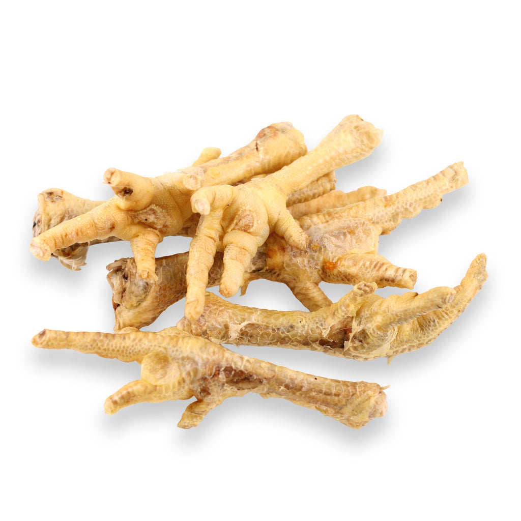 100% Natural Freeze-Dried Raw Chicken Feet Chewing Treats