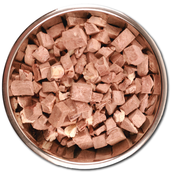 100% Natural Freeze-Dried Raw Beef Heart Snacks