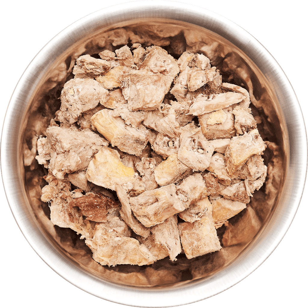 100% Natural Freeze-Dried Raw Chicken Neck Snacks